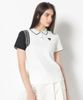 Áo golf nữ tay ngắn CD12-HSPL MCW-5A-AP50 (White) | MARK & LONA