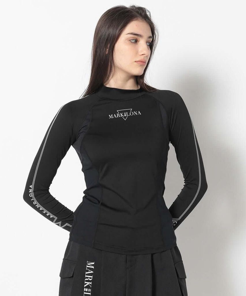 Áo golf tay dài nữ CD12-THLT MCW-5A-AU50 (Black) | MARK & LONA
