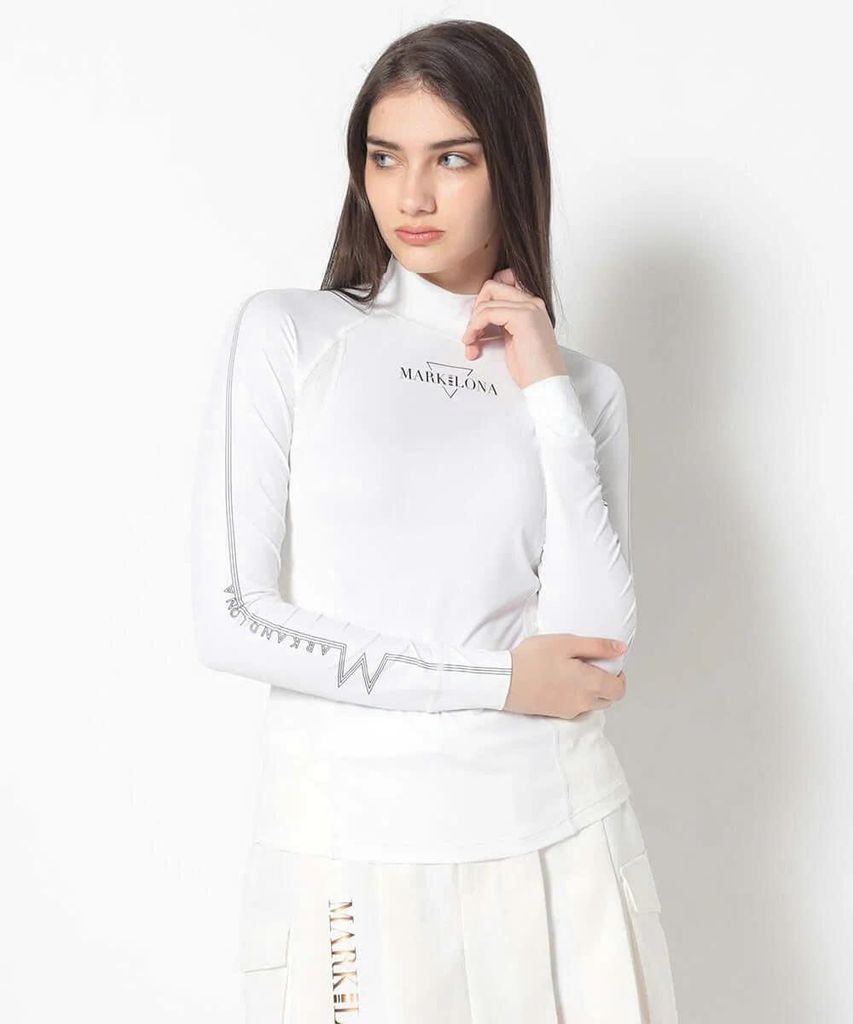 Áo golf nữ tay ngắn CD12-THLT MCW-5A-AU50 (White) | MARK & LONA