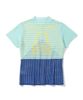 Áo golf nữ tay ngắn Dual Tone Ribbed Knit MLW-5A-AB06 (Mint) | MARK & 