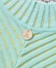 Áo golf nữ tay ngắn Dual Tone Ribbed Knit MLW-5A-AB06 (Mint) | MARK & 
