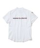 Áo golf nữ tay ngắn Ever RoundHem Zip Tee MLW-5A-AA07  (White) | MARK 