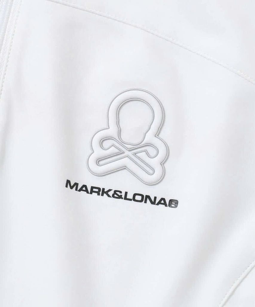 Áo golf nữ tay ngắn Ever RoundHem Zip Tee MLW-5A-AA07  (White) | MARK 