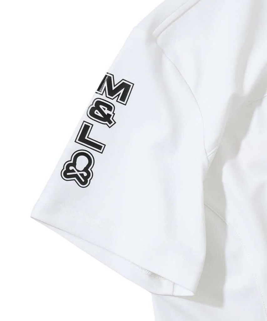 Áo golf nữ tay ngắn Ever RoundHem Zip Tee MLW-5A-AA07  (White) | MARK 