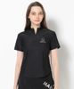 Áo golf nữ tay ngắn Ever RoundHem Zip Tee MLW-5A-AA07 (Black) | MARK &