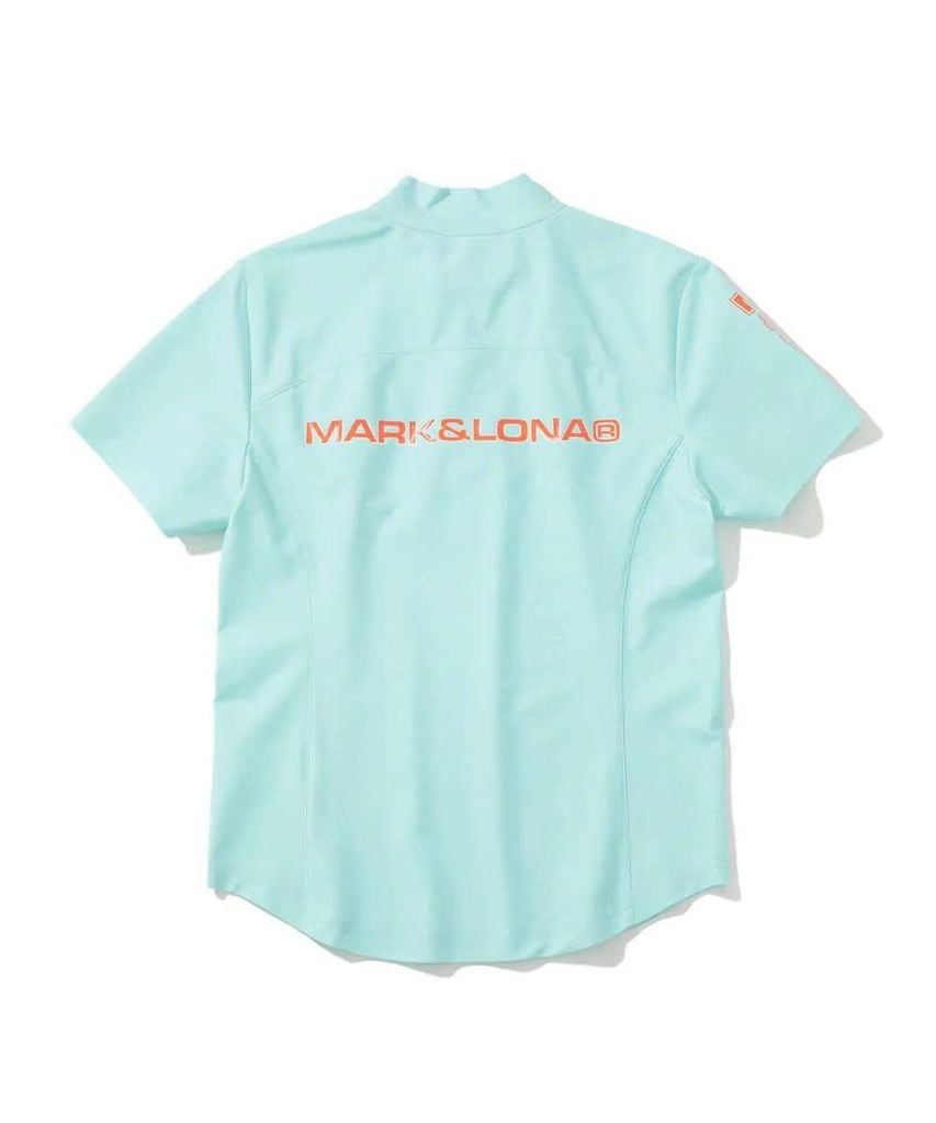 Áo golf nữ tay ngắn Ever RoundHem Zip Tee MLW-5A-AA07 (Mint) | MARK & 