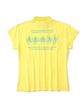 Áo golf nữ tay ngắn Gene Leopard Mock Neck MLW-5A-AA03  (Yellow) | MAR