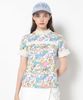 Áo golf nữ tay ngắn Trans Camo Shirring Mock MLW-5A-AA08 (Multi) | MAR