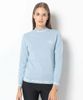Áo golf tay dài nữ Option Viscose Mock Neck Sweater MLW-5A-AB01 (Sax) 