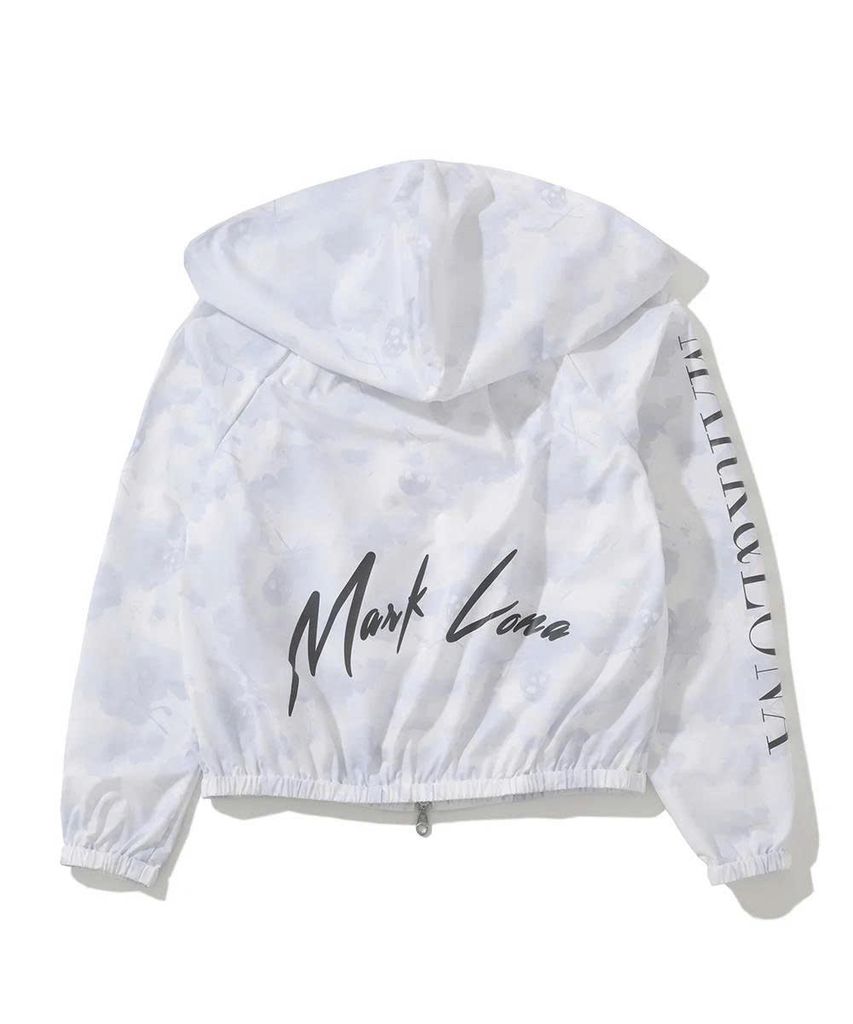 Áo khoác nữ Pulse Gathered Hood Jacket MLW-5A-AD03  (White) | MARK & L