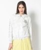 Áo khoác nữ Pulse Gathered Hood Jacket MLW-5A-AD03  (White) | MARK & L