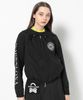 Áo khoác nữ Pulse Gathered Hood Jacket MLW-5A-AD03 (Black) | MARK & LO