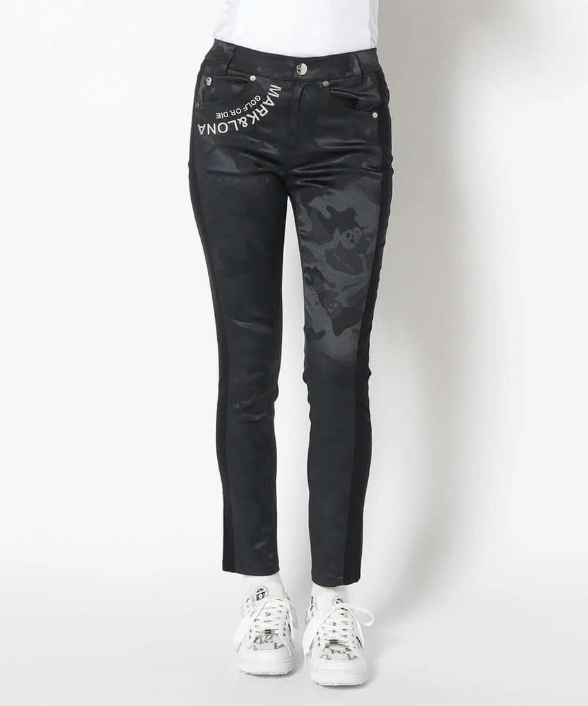 Quần dài golf nữ Gauge Camouflage Slim Pants MLW-5A-AT05 (Black) | MAR