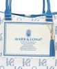 Túi golf xách tay Ever Monogram Mesh Boston Bag MLS-5A-SB31 (Blue) | M
