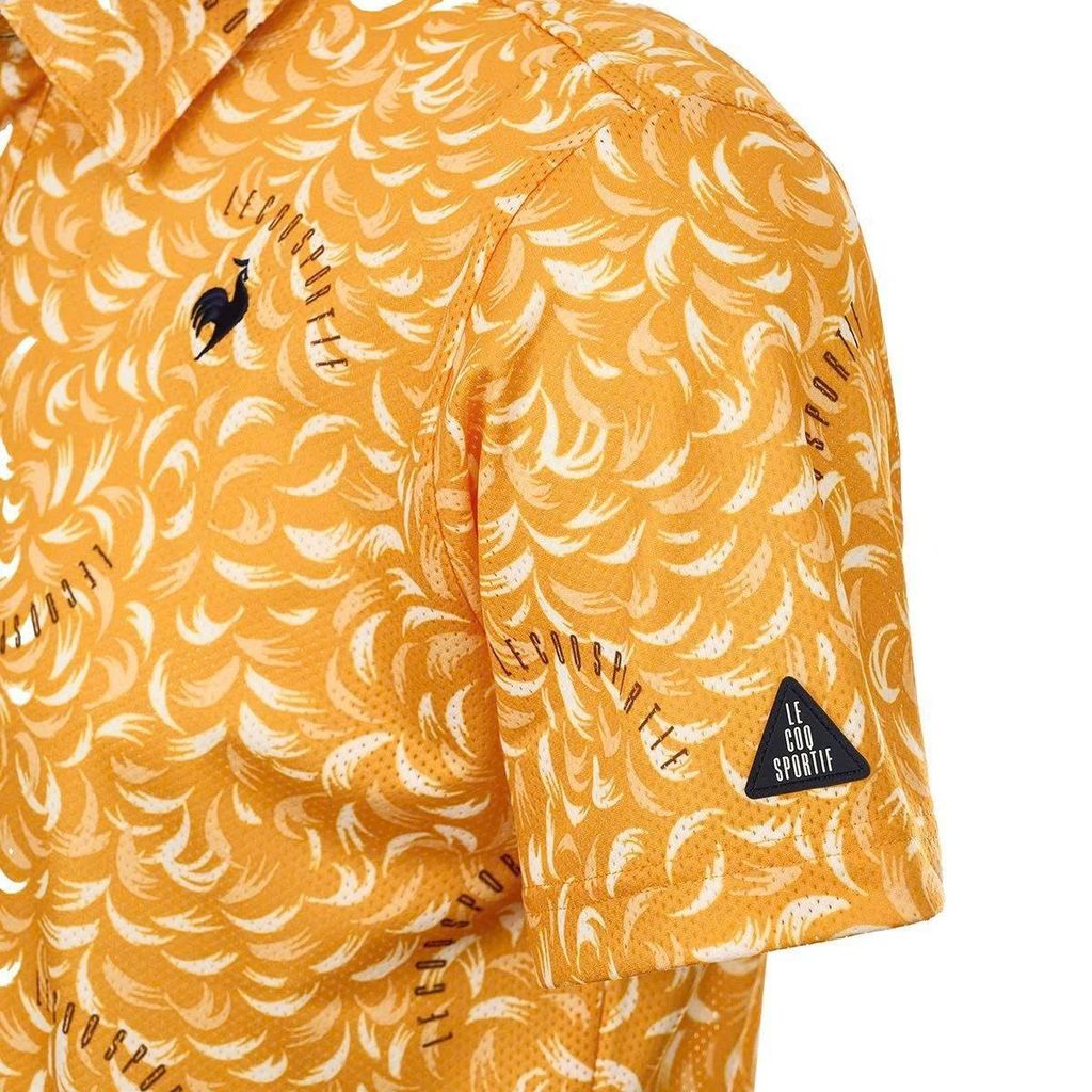 Áo golf tay ngắn nam LG5SHS09MV-OR00 | Le Coq Sportif