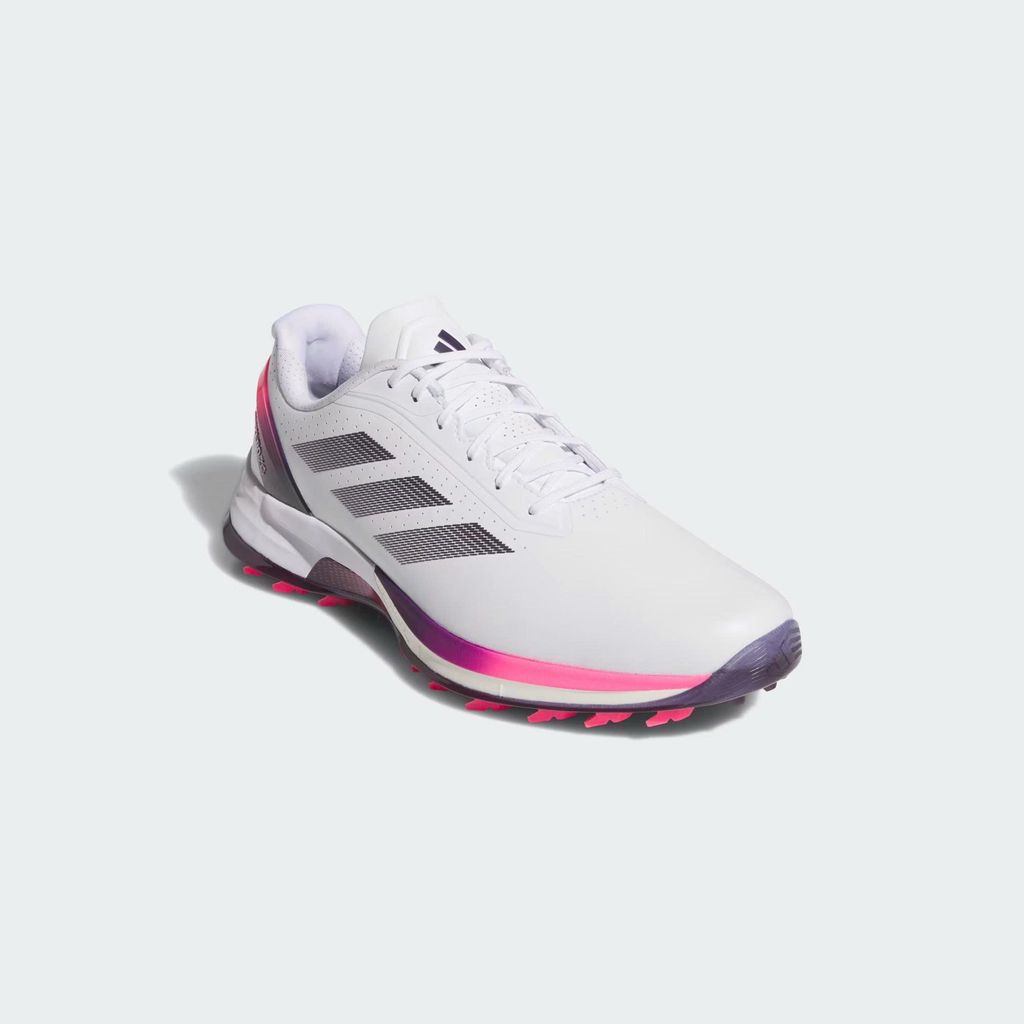 Giày golf nam Đinh Liền Adizero ZG Cloud White / Aurora Plum / Lucid P