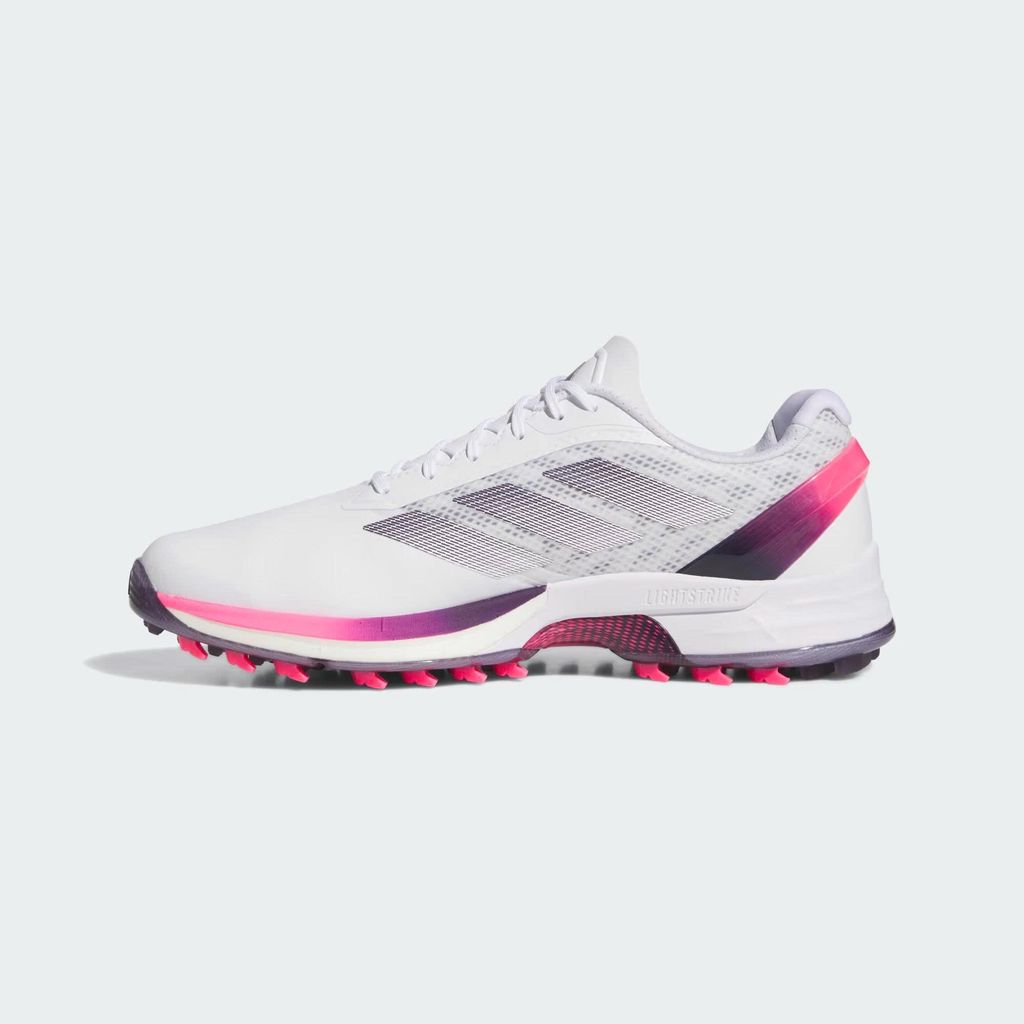 Giày golf nam Đinh Liền Adizero ZG Cloud White / Aurora Plum / Lucid P