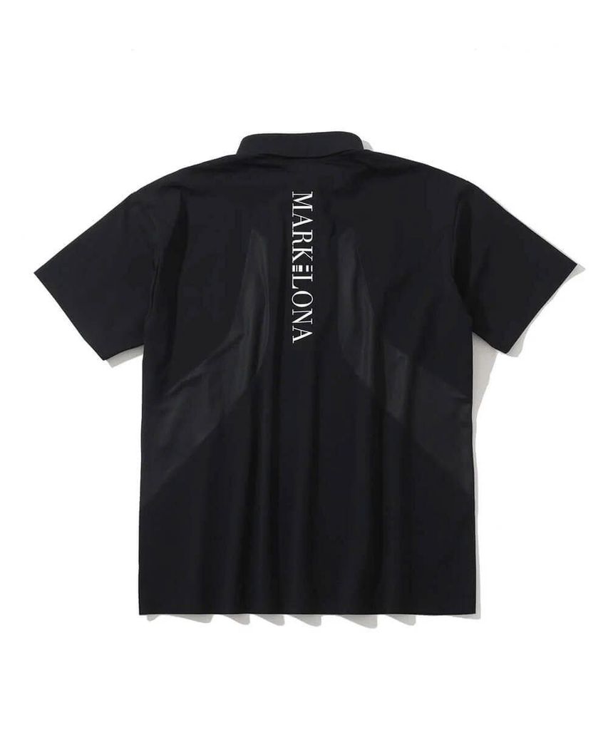 Áo golf nam tay ngắn CD12-MNPL MCM-5A-AP54 (Black) | MARK & LONA