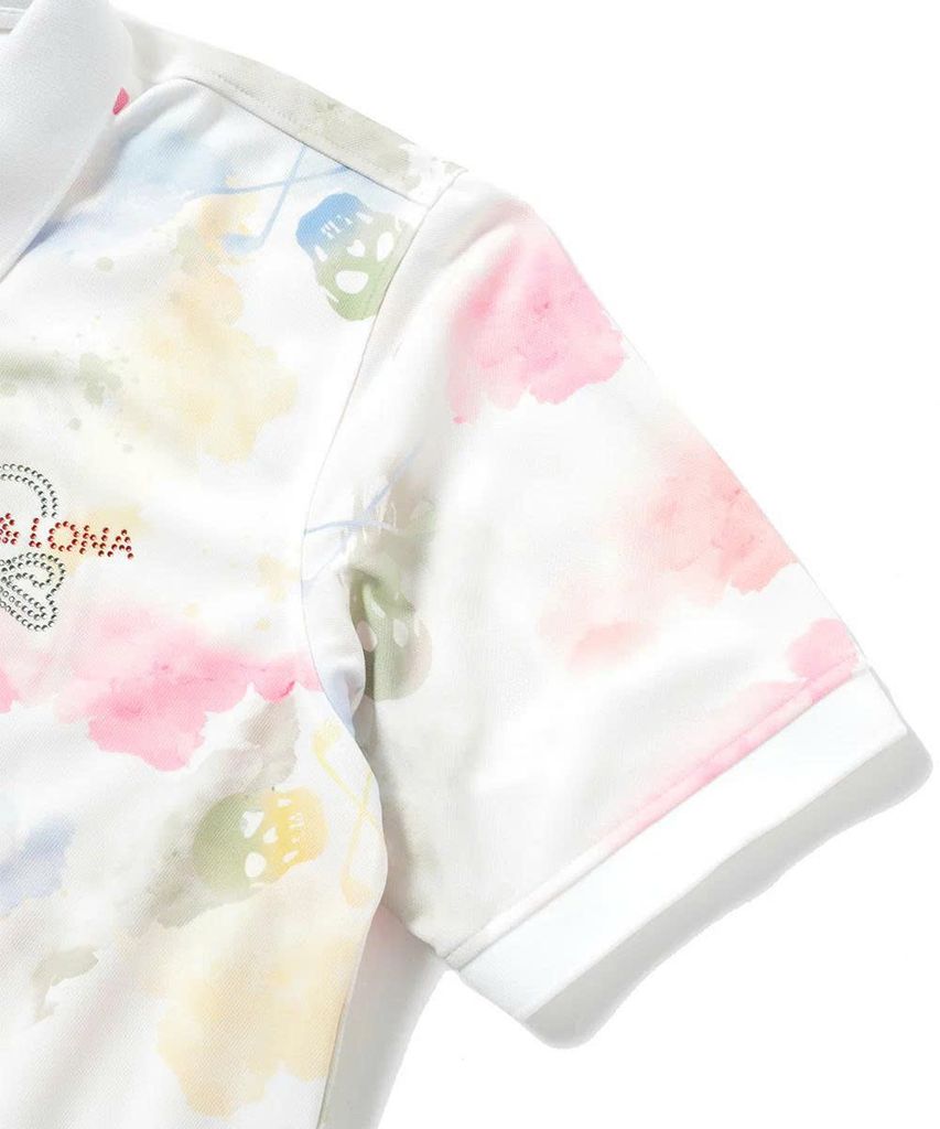 Áo golf nam tay ngắn Pulse Camo Polo MLM-5A-AP06 (White) | MARK & LONA