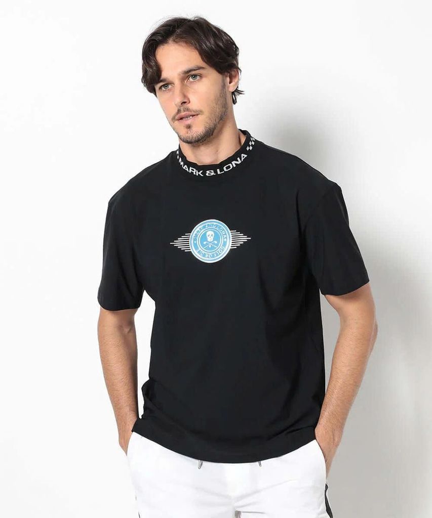 Áo golf nam tay ngắn Viper Performance Mock MLM-5A-AA11 (Black) | MARK