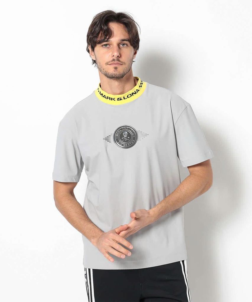 Áo golf nam tay ngắn Viper Performance Mock MLM-5A-AA11 (Grey) | MARK