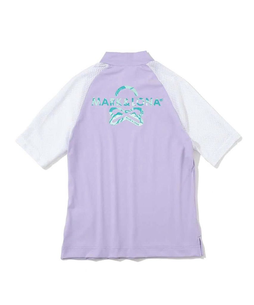 Áo golf nữ tay ngắn Altima 1/4 Sleeves Mock Neck MLW-5A-AA02 (Lavender