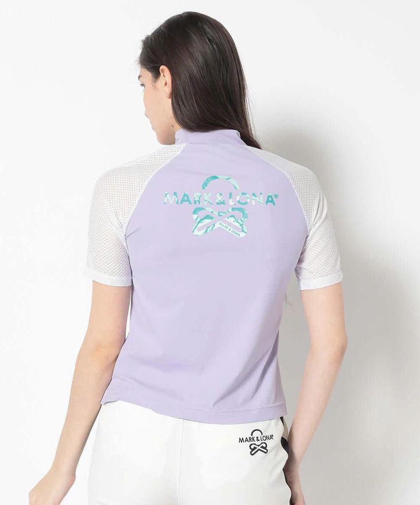 Áo golf nữ tay ngắn Altima 1/4 Sleeves Mock Neck MLW-5A-AA02 (Lavender