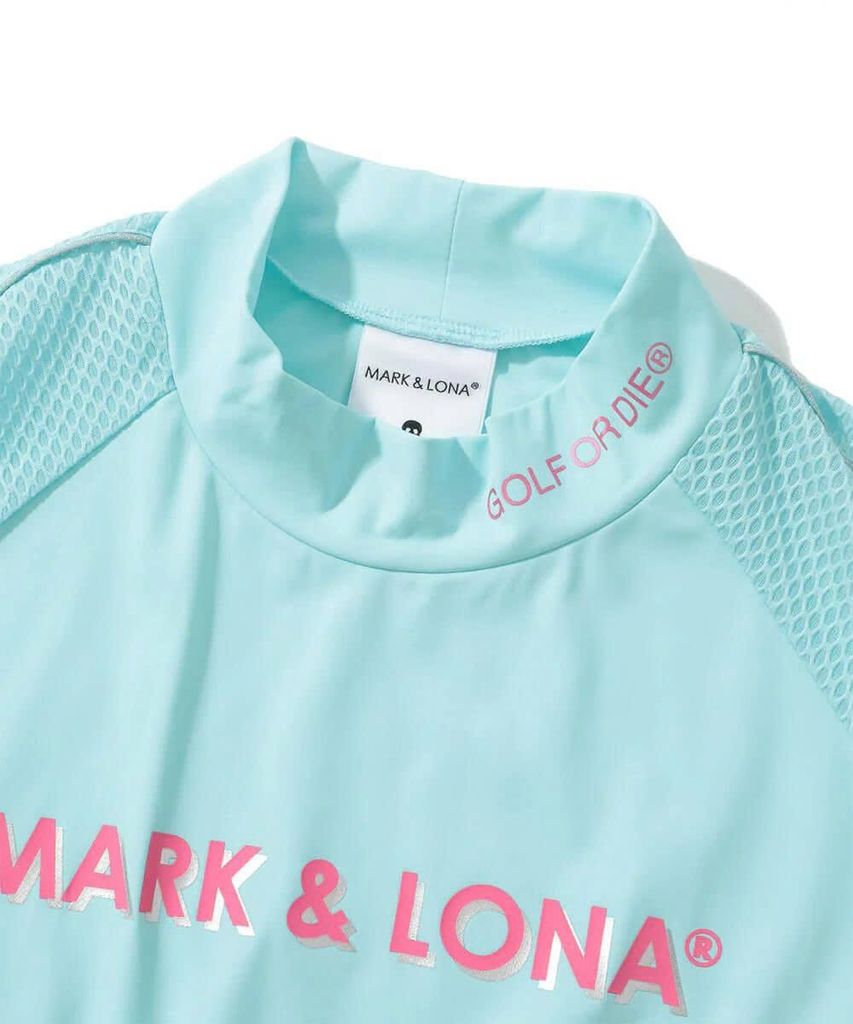 Áo golf nữ tay ngắn Altima 1/4 Sleeves Mock Neck MLW-5A-AA02 (Lt. Blue