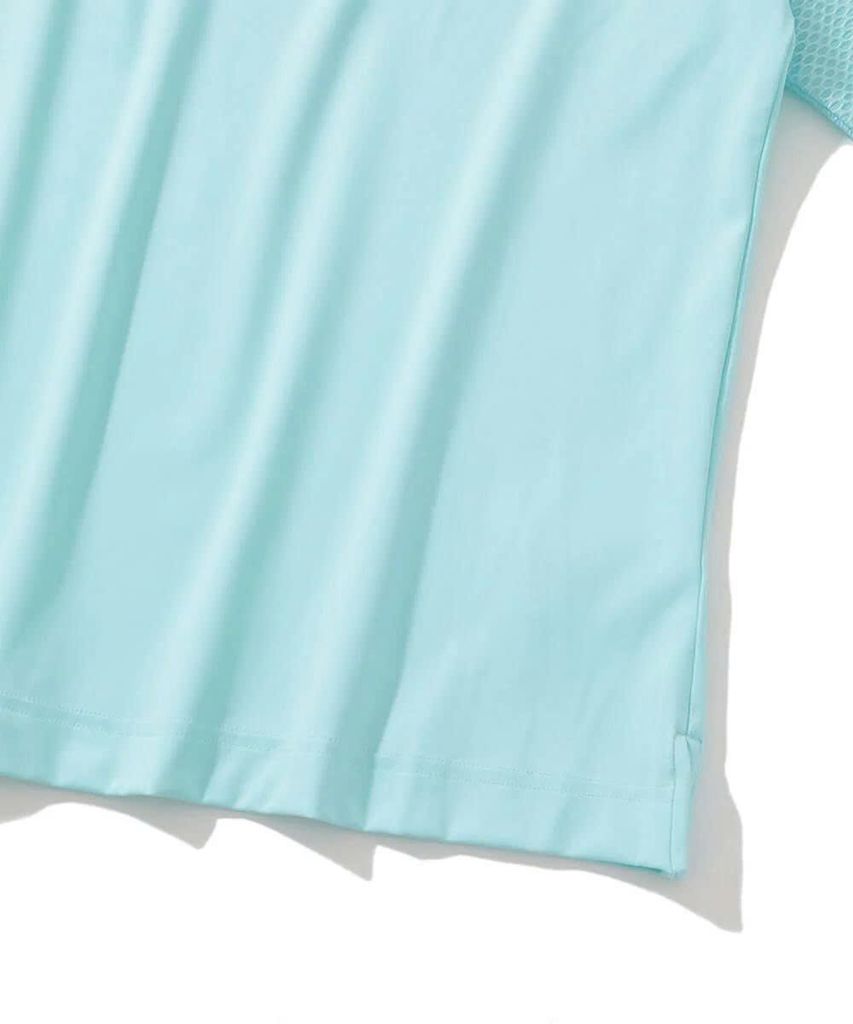 Áo golf nữ tay ngắn Altima 1/4 Sleeves Mock Neck MLW-5A-AA02 (Lt. Blue