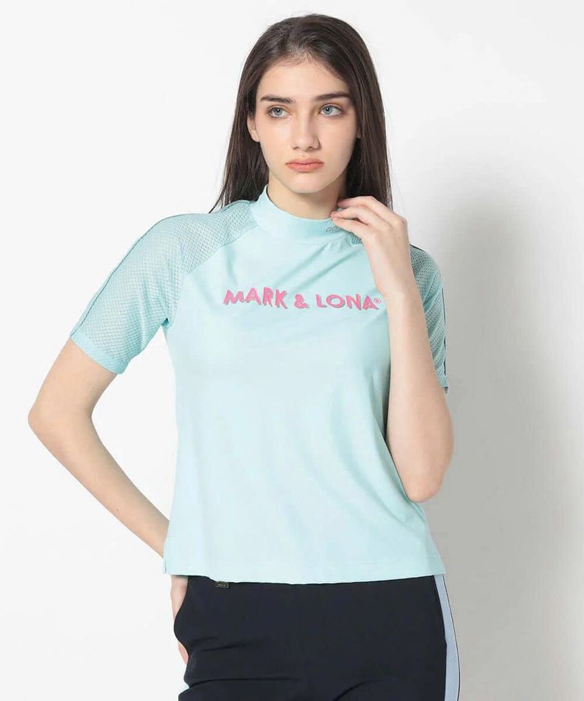 Áo golf nữ tay ngắn Altima 1/4 Sleeves Mock Neck MLW-5A-AA02 (Lt. Blue