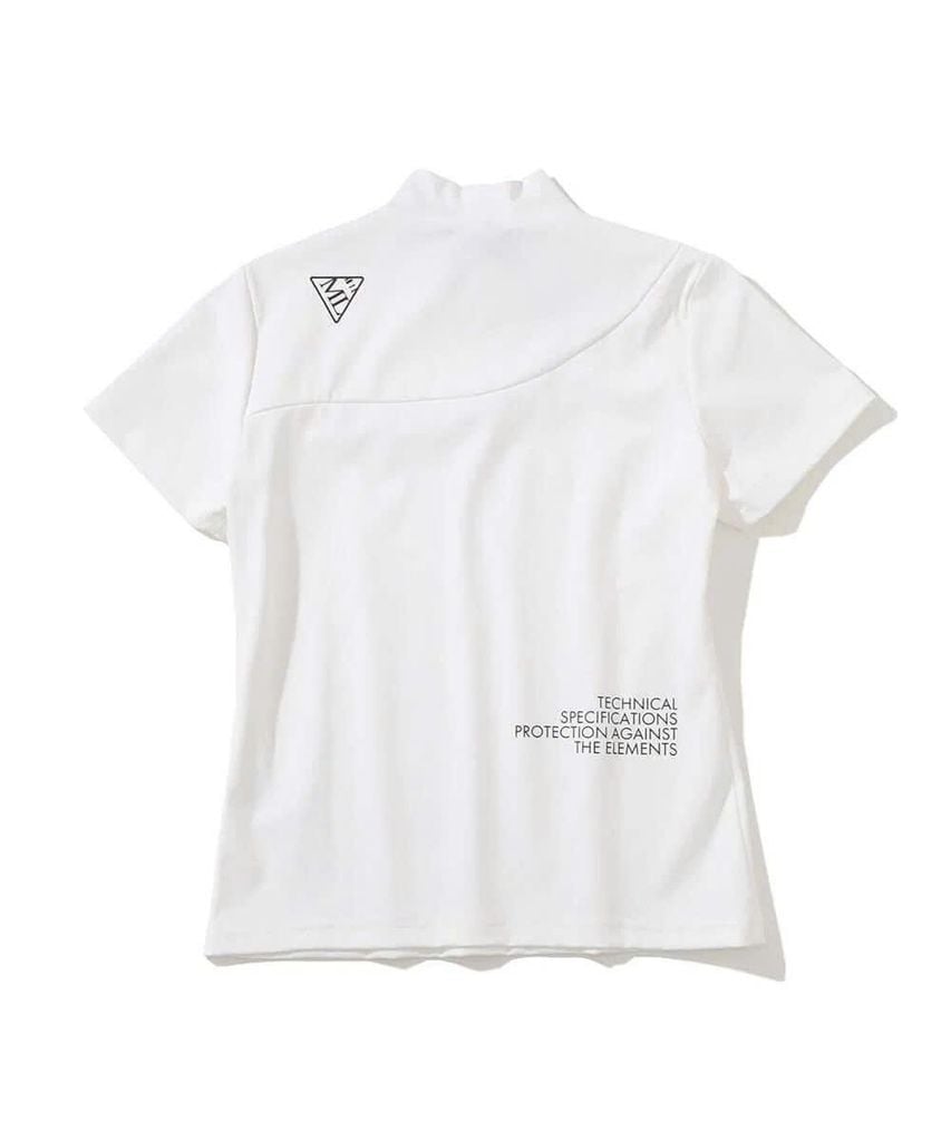 Áo golf nữ tay ngắn CD12-CCMT MCW-5A-AA51 (White) | MARK & LONA