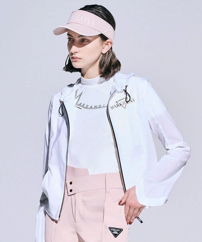 Áo golf nữ tay ngắn CD12-CCMT MCW-5A-AA51 (White) | MARK & LONA