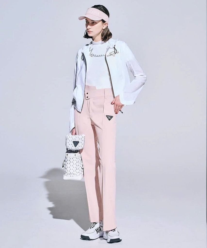 Áo golf nữ tay ngắn CD12-CCMT MCW-5A-AA51 (White) | MARK & LONA