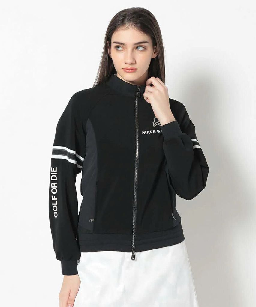 Áo khoác nữ Ventura Mesh-Panel Zip Jacket MLW-5A-AD02 (Black) | MARK &