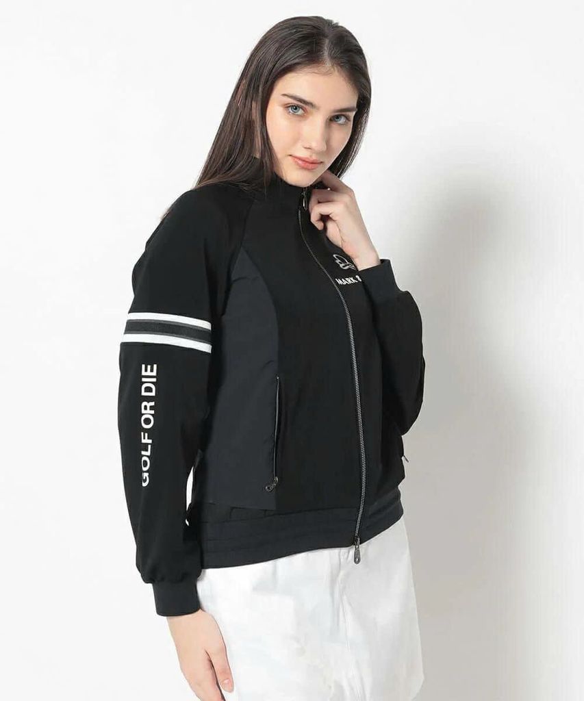 Áo khoác nữ Ventura Mesh-Panel Zip Jacket MLW-5A-AD02 (Black) | MARK &