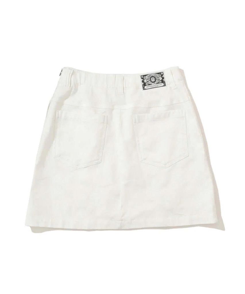 Váy golf Gauge Trapeze Mini Skirt MLW-5A-AE07(White) | MARK & LONA