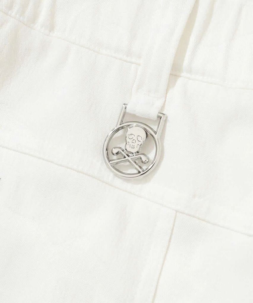 Váy golf Gauge Trapeze Mini Skirt MLW-5A-AE07(White) | MARK & LONA