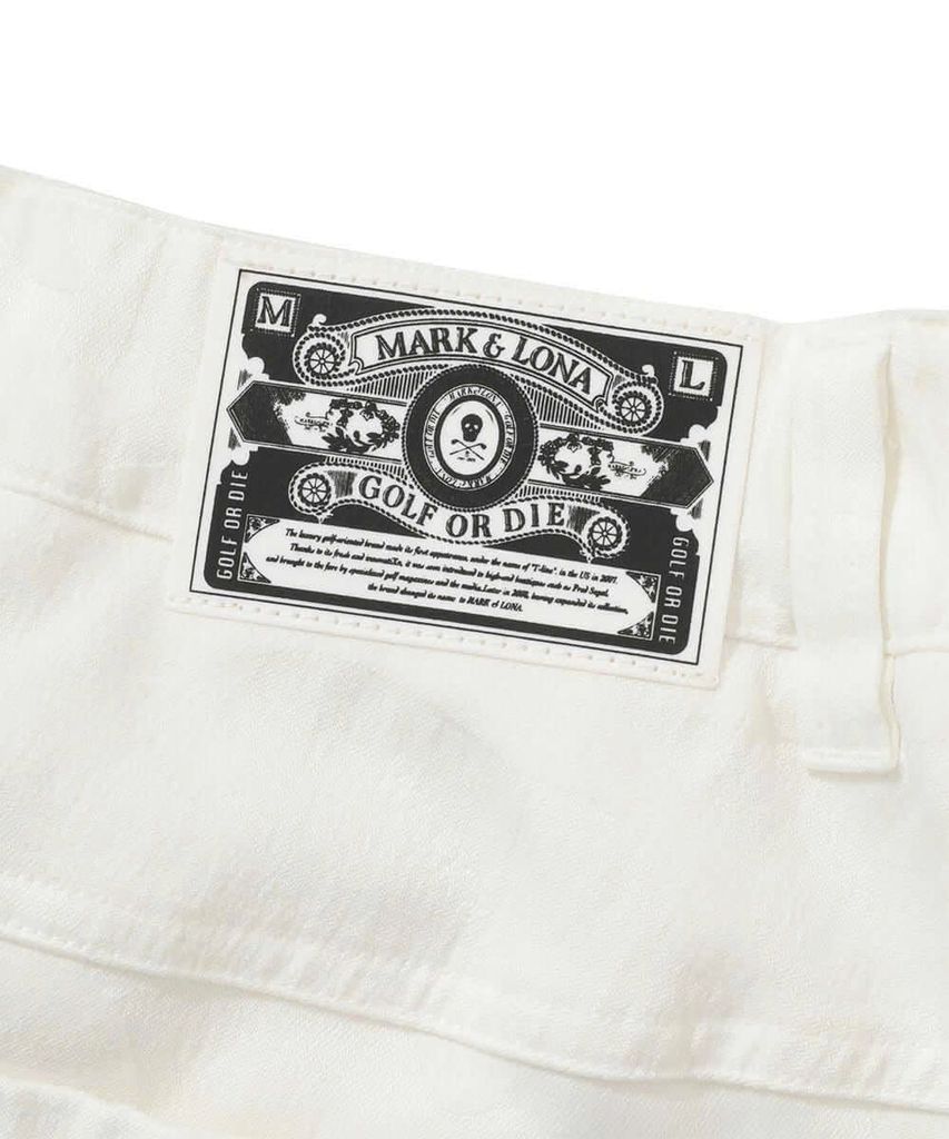 Váy golf Gauge Trapeze Mini Skirt MLW-5A-AE07(White) | MARK & LONA