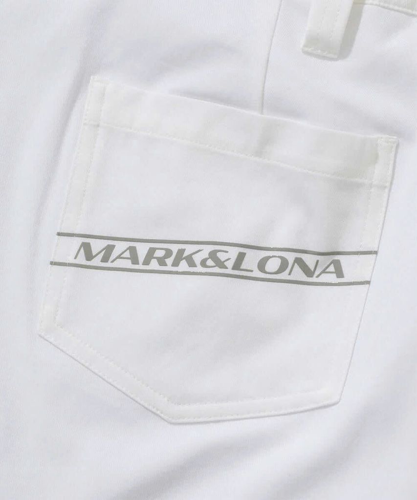 Váy golf Lotta Asym Pleated Mini Skirt MLW-5A-AE02 (White) | MARK & LO