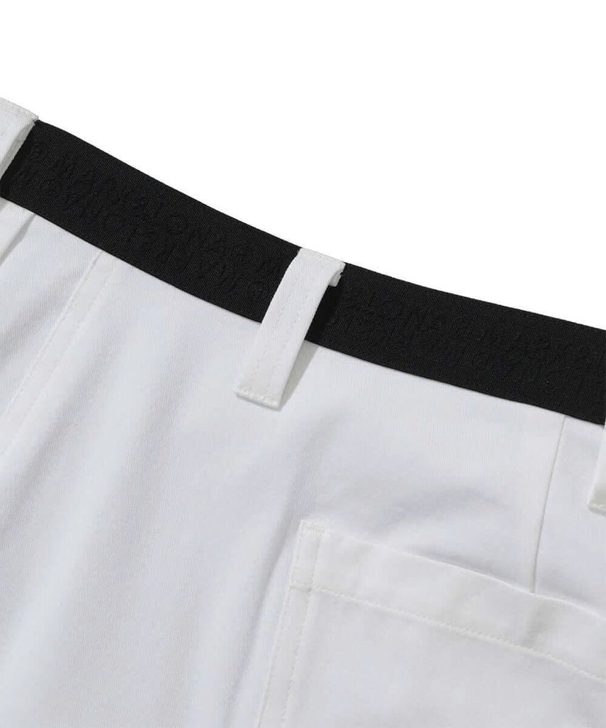 Váy golf Lotta Asym Pleated Mini Skirt MLW-5A-AE02 (White) | MARK & LO