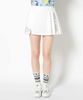 Váy golf Lotta Asym Pleated Mini Skirt MLW-5A-AE02 (White) | MARK & LO