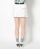 Váy golf Lotta Asym Pleated Mini Skirt MLW-5A-AE02 (White) | MARK & LO