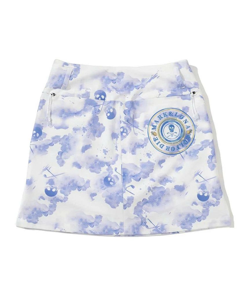 Váy golf Pulse Camo Skirt MLW-5A-AE05 (Blue) | MARK & LONA