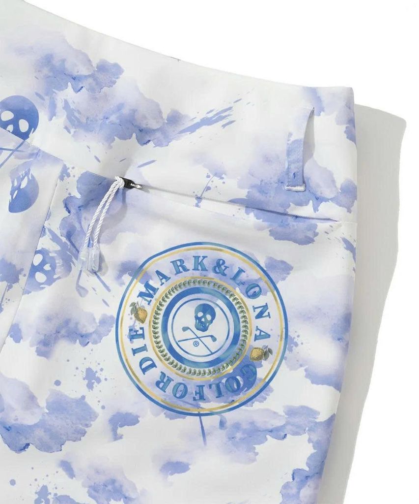 Váy golf Pulse Camo Skirt MLW-5A-AE05 (Blue) | MARK & LONA