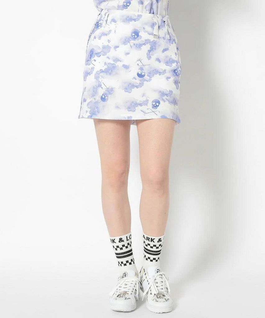 Váy golf Pulse Camo Skirt MLW-5A-AE05 (Blue) | MARK & LONA