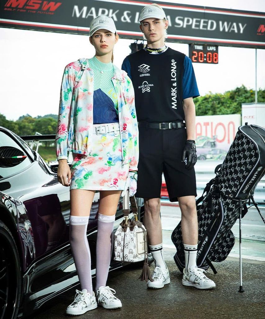 Váy golf Pulse Camo Skirt MLW-5A-AE05 (Mix) | MARK & LONA