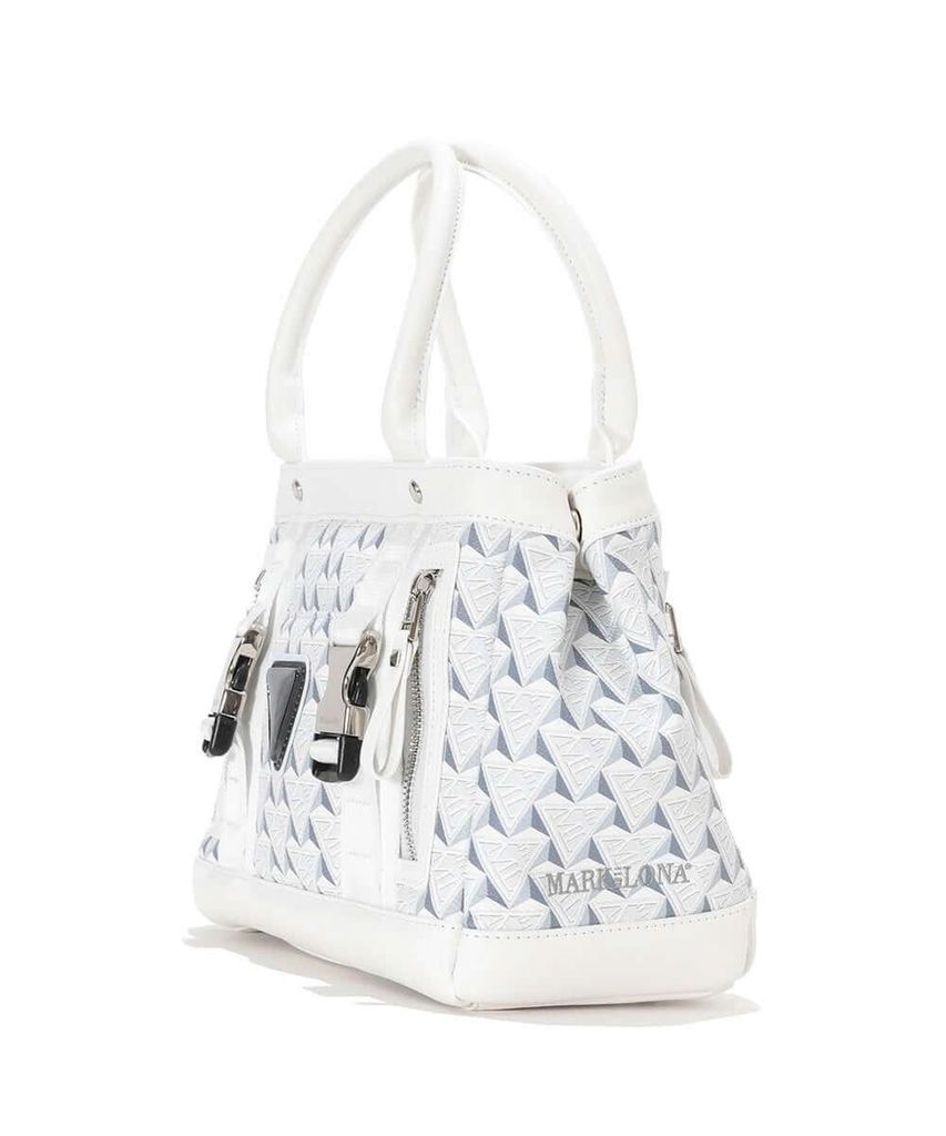 Túi golf cầm tay nữ CD12-TMCB MCS-5A-SB52 (White) | MARK & LONA