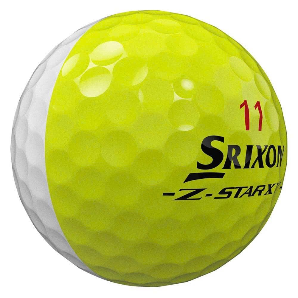 Bóng golf Z-Star XV 9 Divide (White/ Yellow)| Srixon