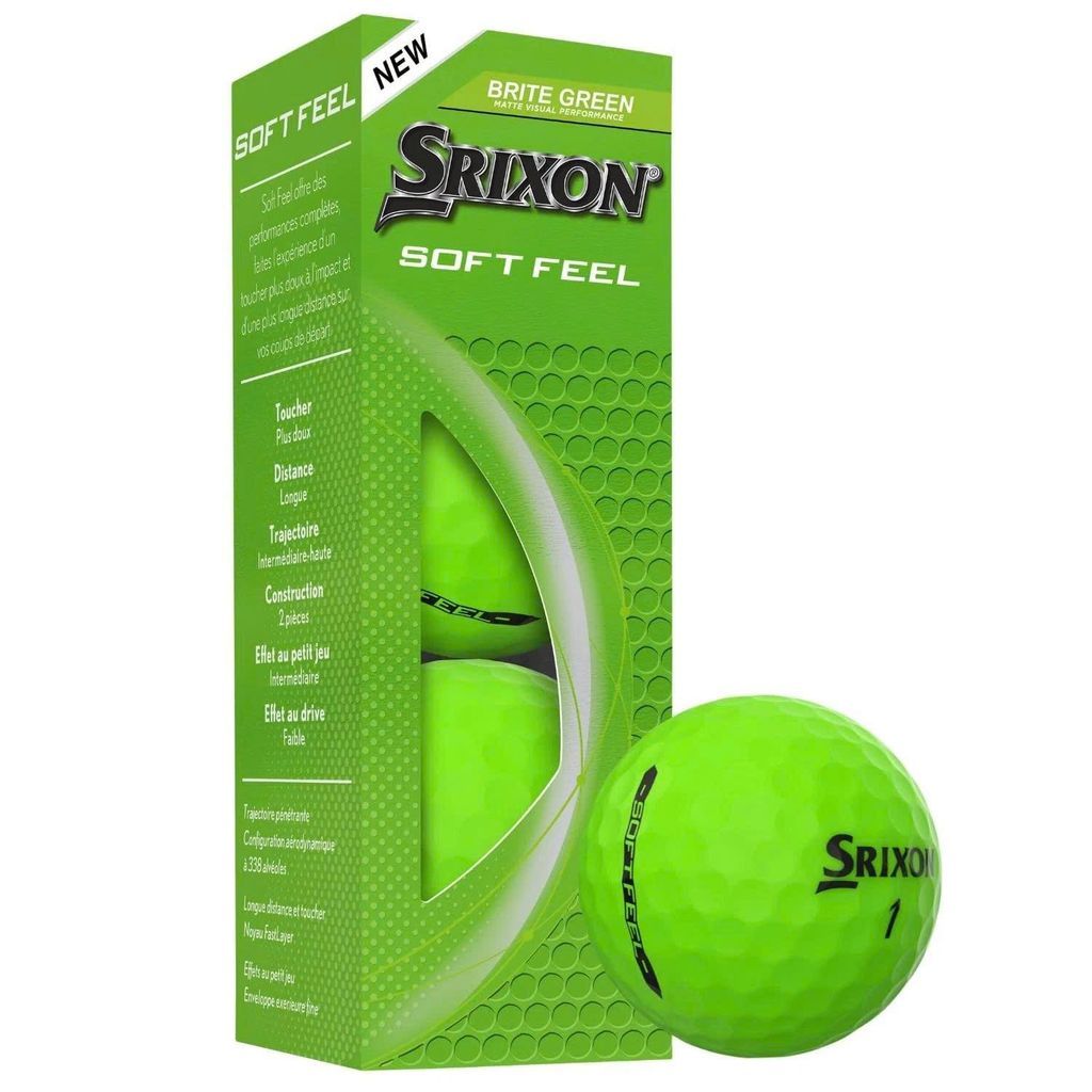 Bóng golf Soft Feel 14 (Brite Green) | Srixon