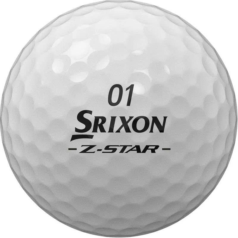 Bóng golf Z-Star 9 Divide (White/Yellow) | Srixon